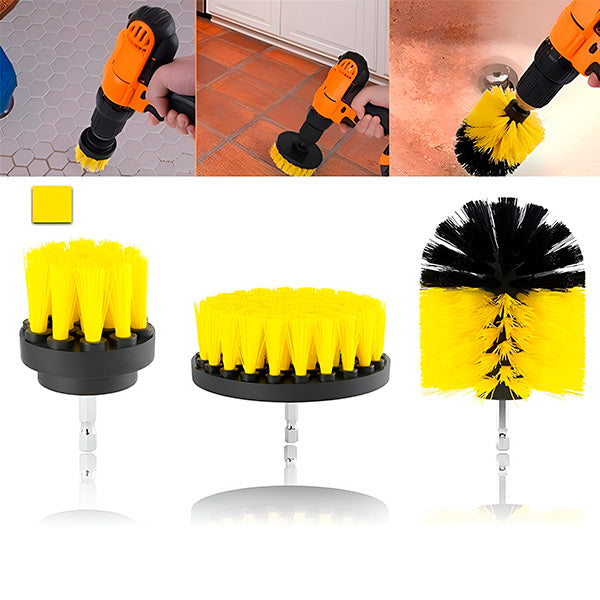 Set četki za čišćenje za bušilicu DRILLBRUSH (3 komada)