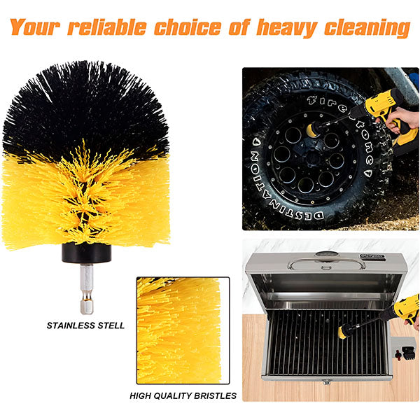 Set četki za čišćenje za bušilicu DRILLBRUSH (3 komada)
