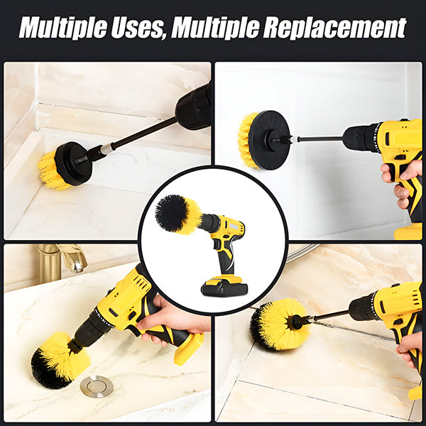 Set četki za čišćenje za bušilicu DRILLBRUSH (3 komada)