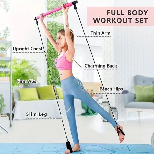 Pilates 2 Rope Bar | TONEBAR