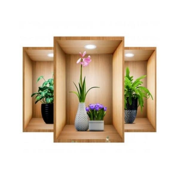 3D ukrasne nalepnice za zid (3 kom) | VASUART + 3 kom GRATIS